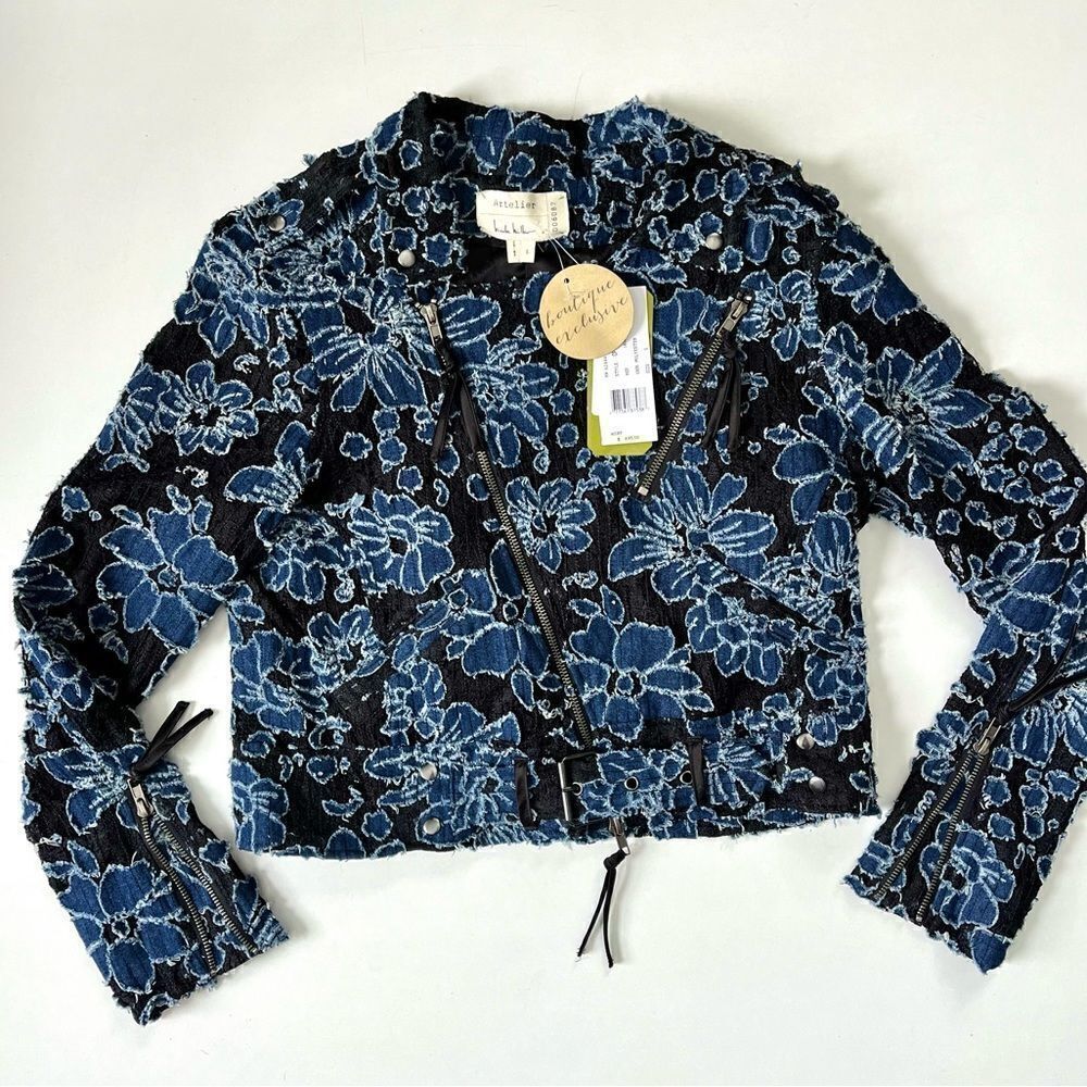 Nicole Miller Artelier NWT Bomber Jacket Small